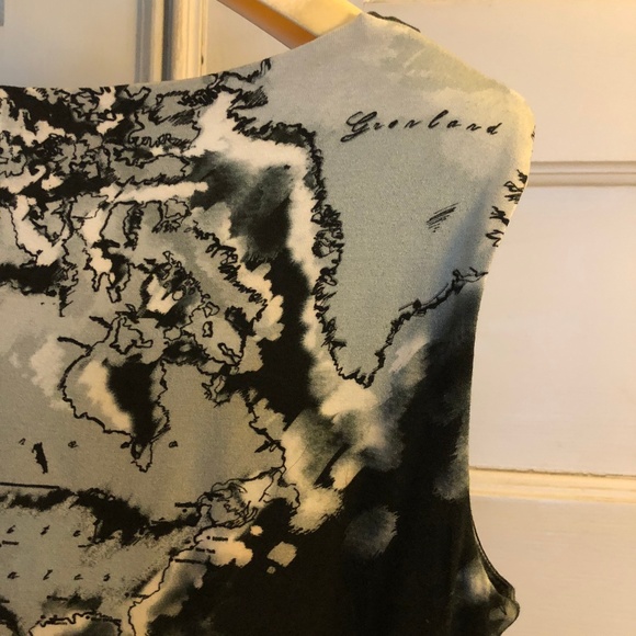 Alviero Martini Prima Classe Geo Line Dress It 40 - Picture 8 of 8